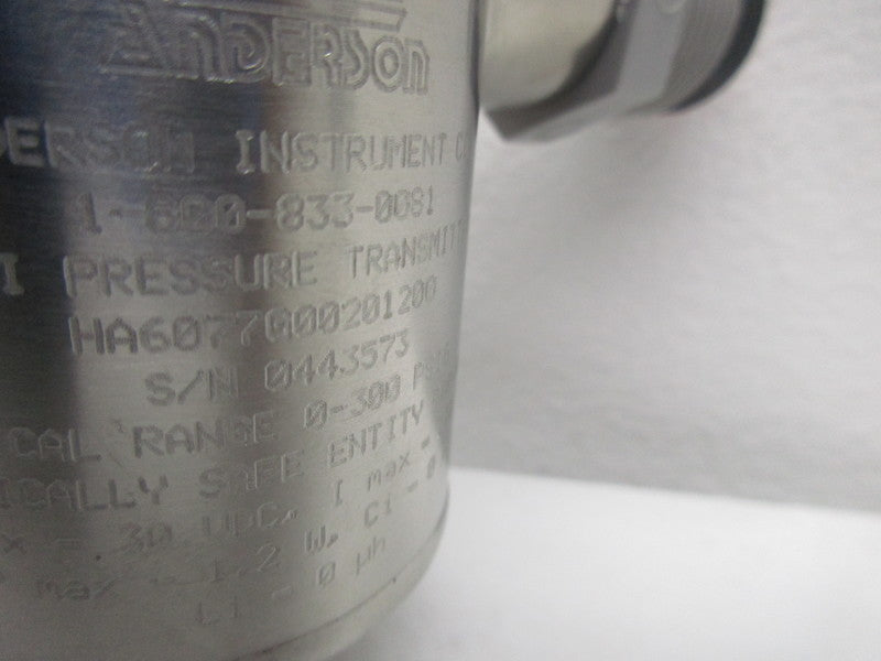 ANDERSON INSTRUMENT HA6077000201200 0-300 PSIG  NSNP