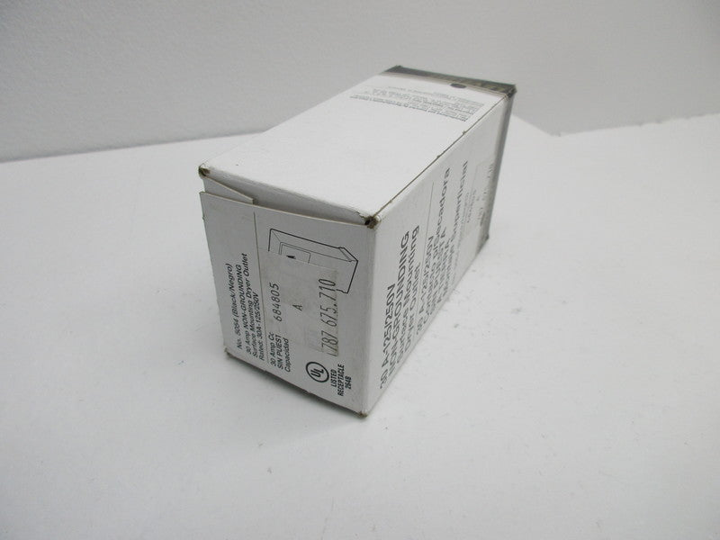 LEVITON 5054 SURFACE MOUNT DRYER OUTLET 30A 125/250V * FACTORY SEALED *