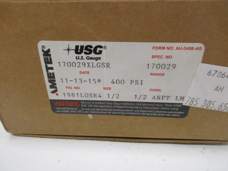 AMETEK 170029XLGSR  NSMP