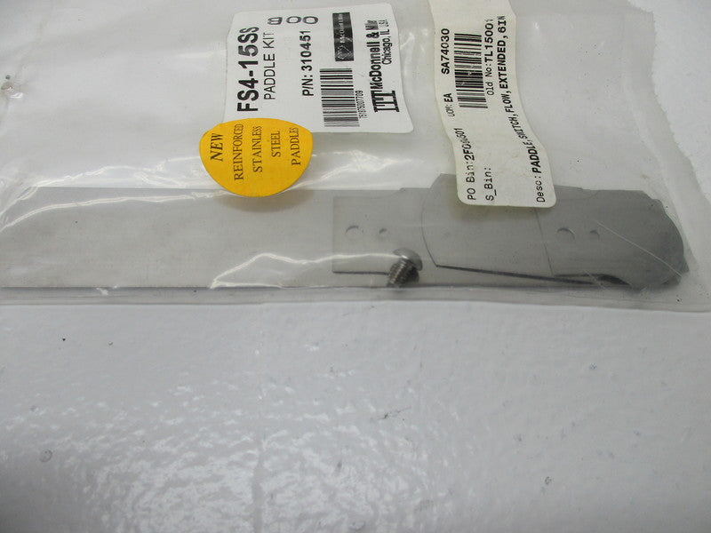 MCDONNELL & MILLER FS4-15SS * NEW IN ORIGIANL PACKAGE *