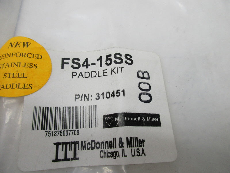 MCDONNELL & MILLER FS4-15SS * NEW IN ORIGIANL PACKAGE *
