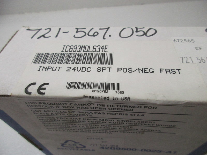 GENERAL ELECTRIC IC693MDL634E * FACTORY SEALED *