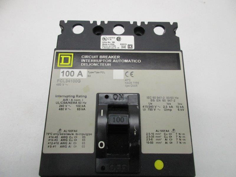 SQUARE D FCL34100G  NSMP