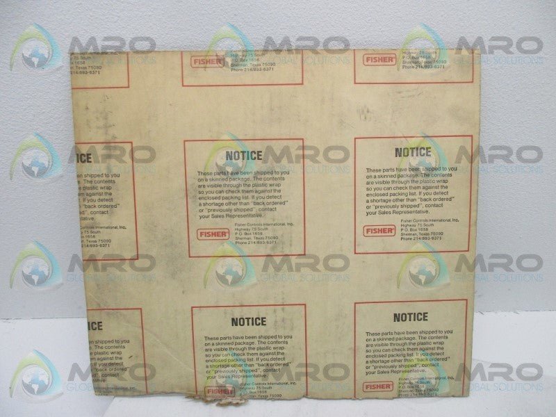 FISHER 22A91545X012 METAL SEAL RING * ORIGINAL PACKAGE *