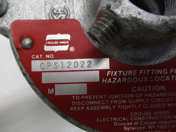 CROUSE HINDS CPS12022 * USED *