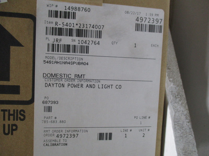EMERSON 5401AH1NA4SPVBAQ4 * FACTORY SEALED *