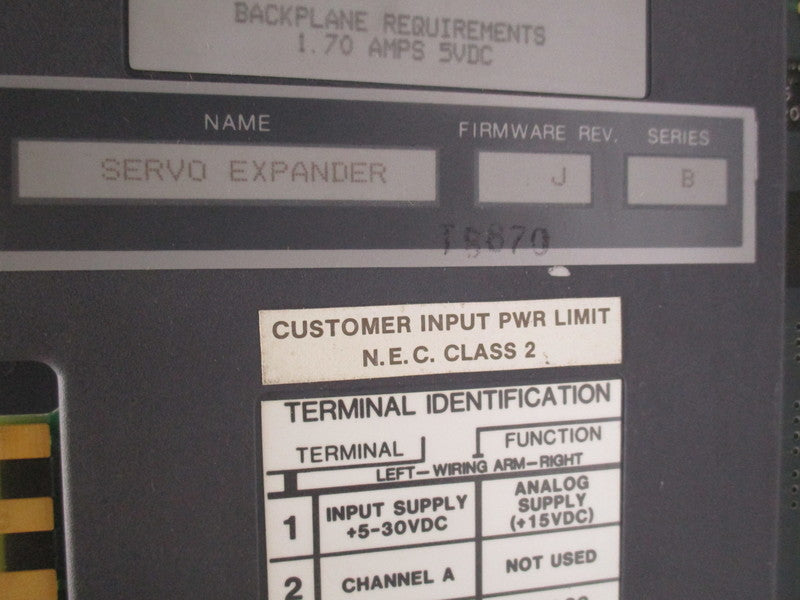ALLEN BRADLEY 1771-ES SER. B F/W J * REMANUFACTURED *