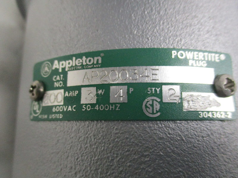 APPLETON ARC20034E * NEW *