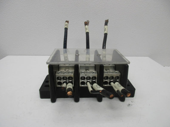 BUSSMANN 16021-3 POWER TERMINAL BLOCK * USED *