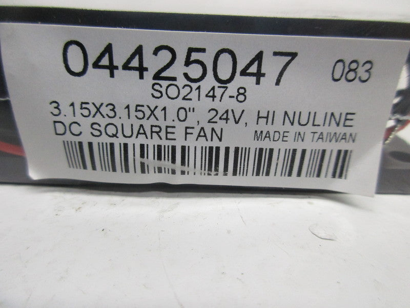 NULINE 04425047 SQUARE FAN * NEW IN ORIGINAL PACKAGE *