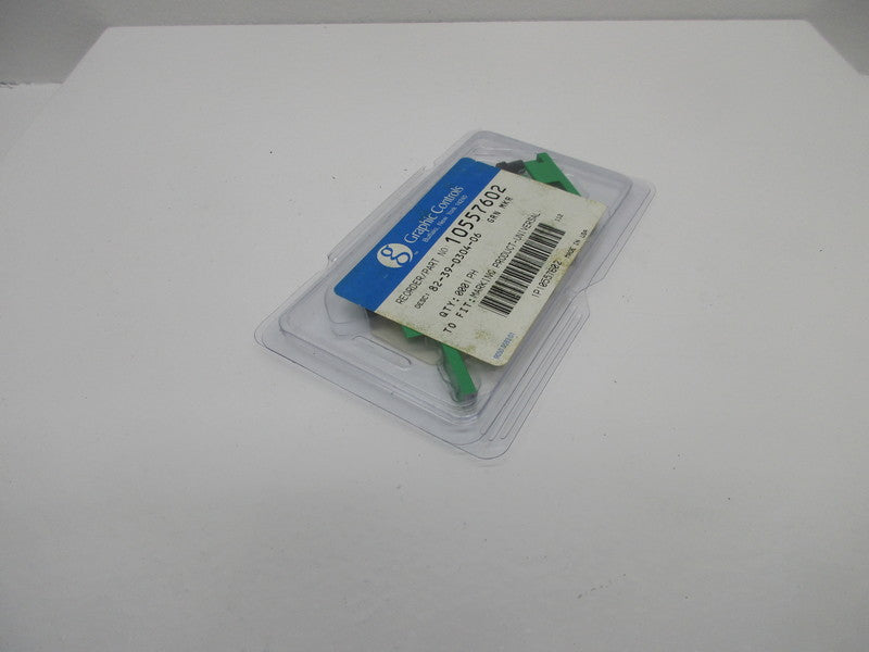GRAPHIC CONTROLS 10557602 GREEN MARKER (PKG OF 6) * NEW IN ORIGINAL PACKAGE *