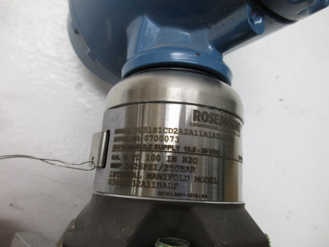 ROSEMOUNT 3051S1CD2A2A11A1AD1K5M5 NSMP