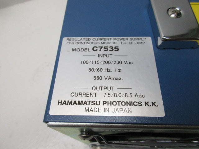 HAMAMATSU C7535 NSMP