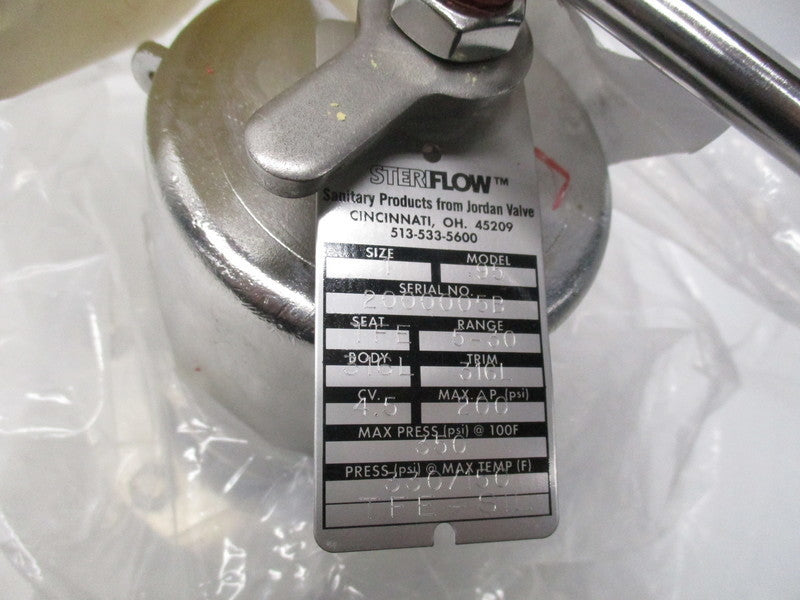 JORDAN VALVE 95-100-6L 5-30PSI 1" NSNP