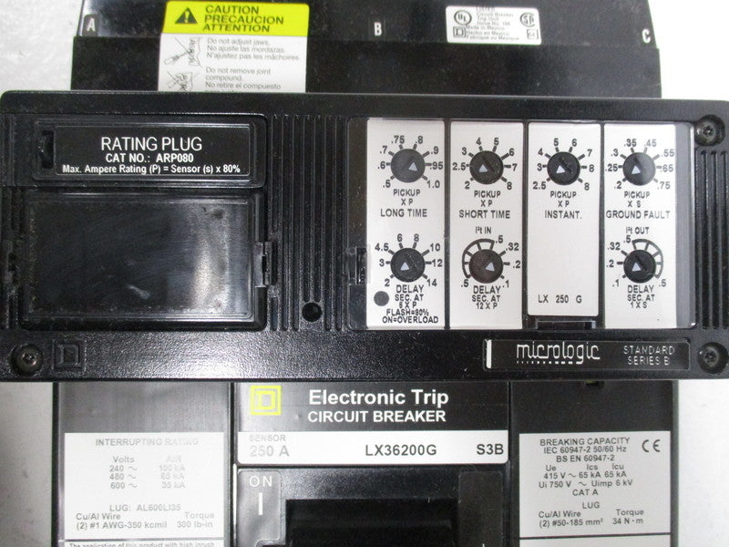 SQUARE D LX36200G NSMP