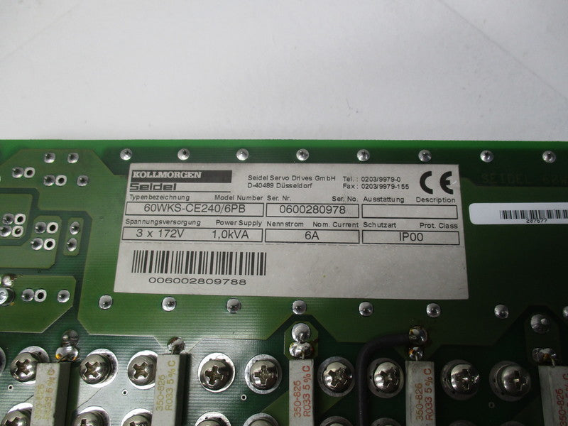 SEIDEL 60WKS-CE240/6-PB REMAN