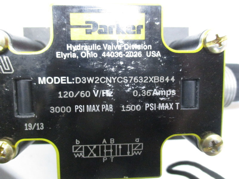 PARKER D3W2CNYCS7632XB844 NSMP
