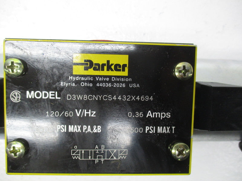 PARKER D3W8CNYCS4432X4694 NSMP