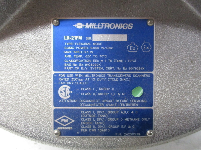 MILLTRONICS LR21FM NSMP