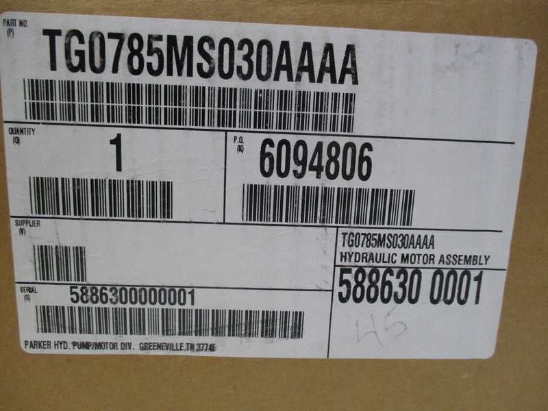 PARKER TG0785MS030AAAA NSMP