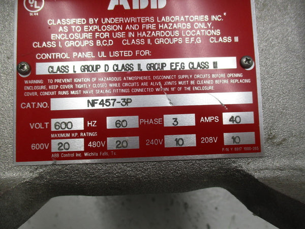 ABB NF457-3P NSNP