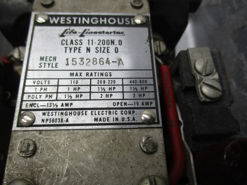WESTINGHOUSE 1588205 NSNP