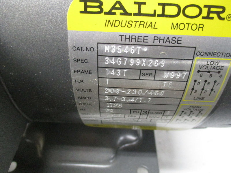 BALDOR M3546T NSMP