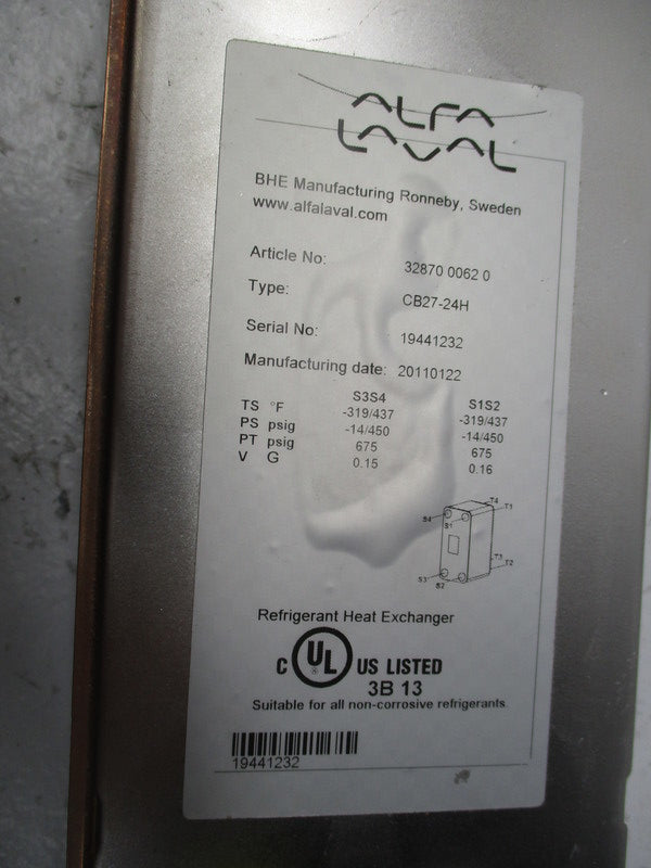ALFA-LAVAL CB27-24H NSNP