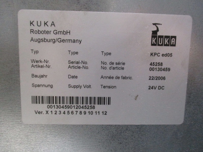 KUKA KPC ED05 (AS PICTURED) NSNP
