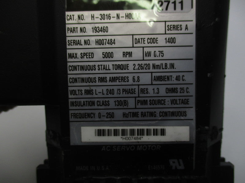 ALLEN BRADLEY H-3016-NH00AA (AS PICTURED) NSNP