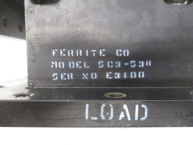 FERRITE CO MODEL SC3-538 UNMP