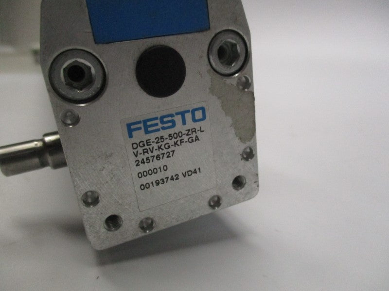 FESTO DGE-25-500-ZR-LV-RV-KG-KF-GA UNMP