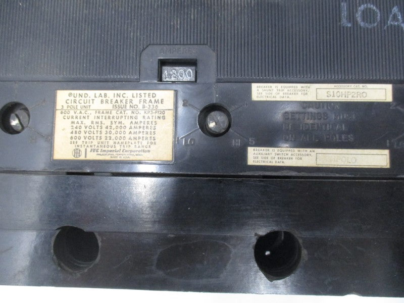 ITE KP3-F120 REMAN