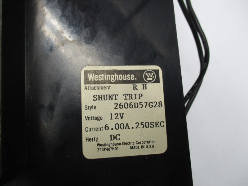 WESTINGHOUSE MA3800 600VAC 800A REMAN