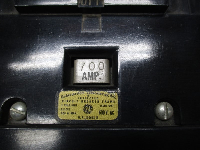 GENERAL ELECTRIC TKM836F000 600VAC 700A REMAN