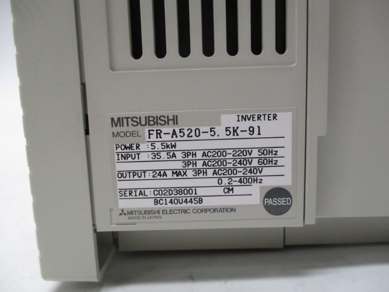 MITSUBISHI FR-A520-5.5K-91 NSMP