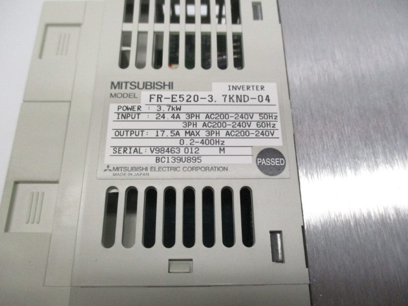 MITSUBISHI FR-E520-3.7KND-04 NSMP