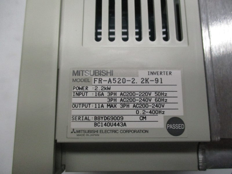 MITSUBISHI FR-A520-2.2K-91 NSMP