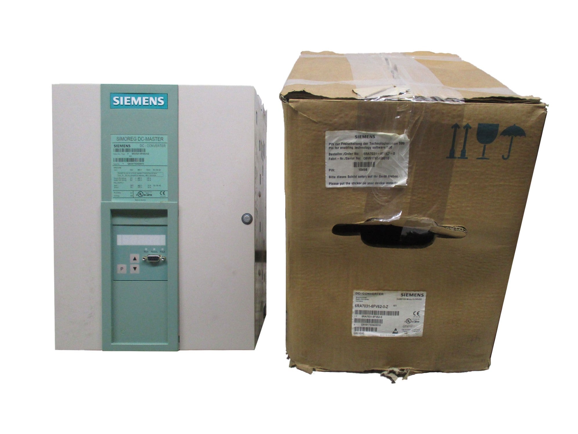 SIEMENS 6RA7031-6FV62-0-Z NSMP