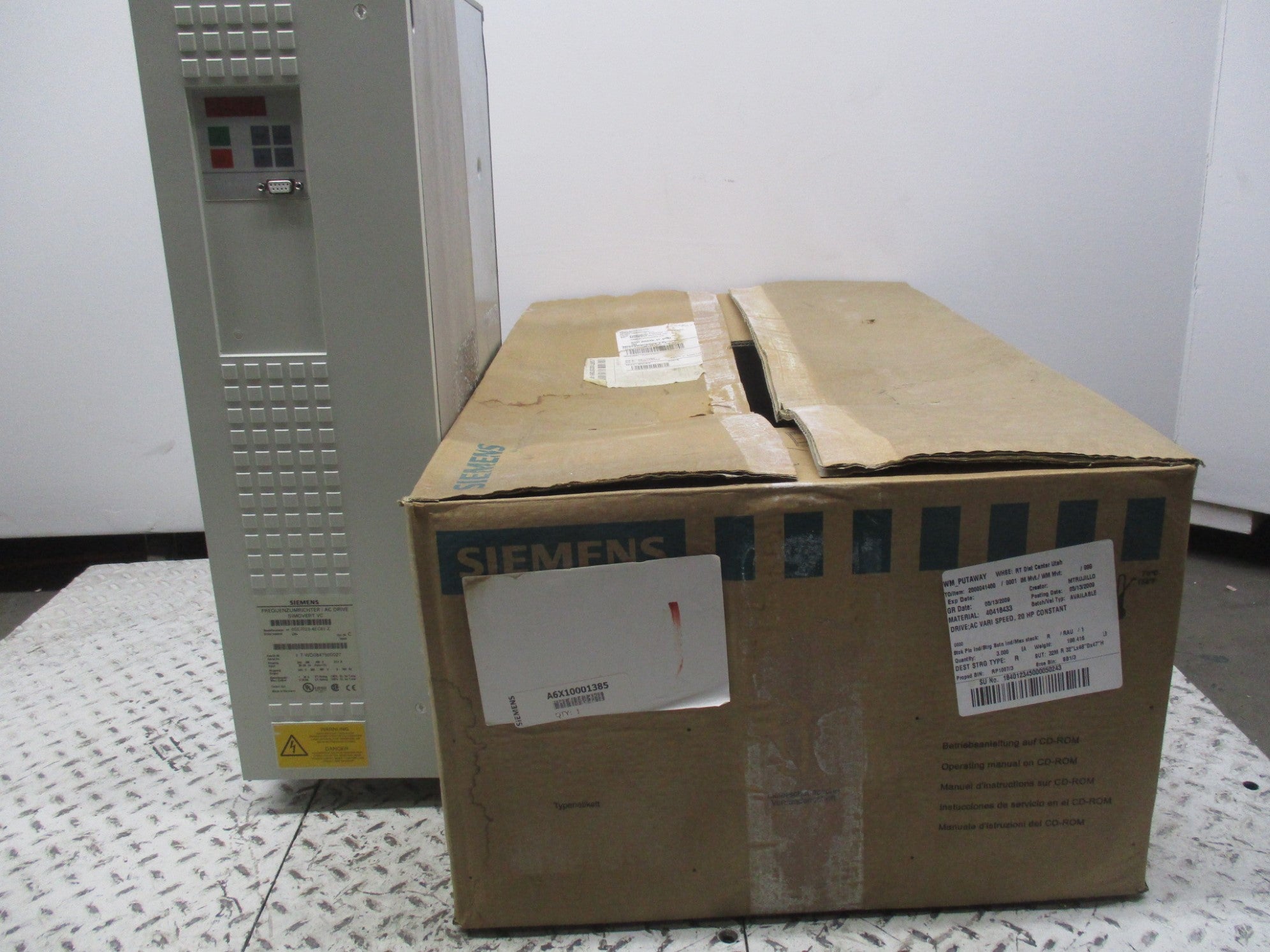 SIEMENS 6SE7023-4EC61-Z+L20 NSMP