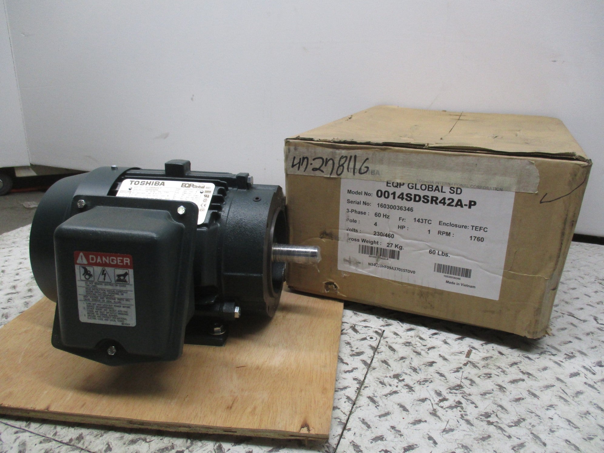 TOSHIBA 0014SDSR42A-P NSMP