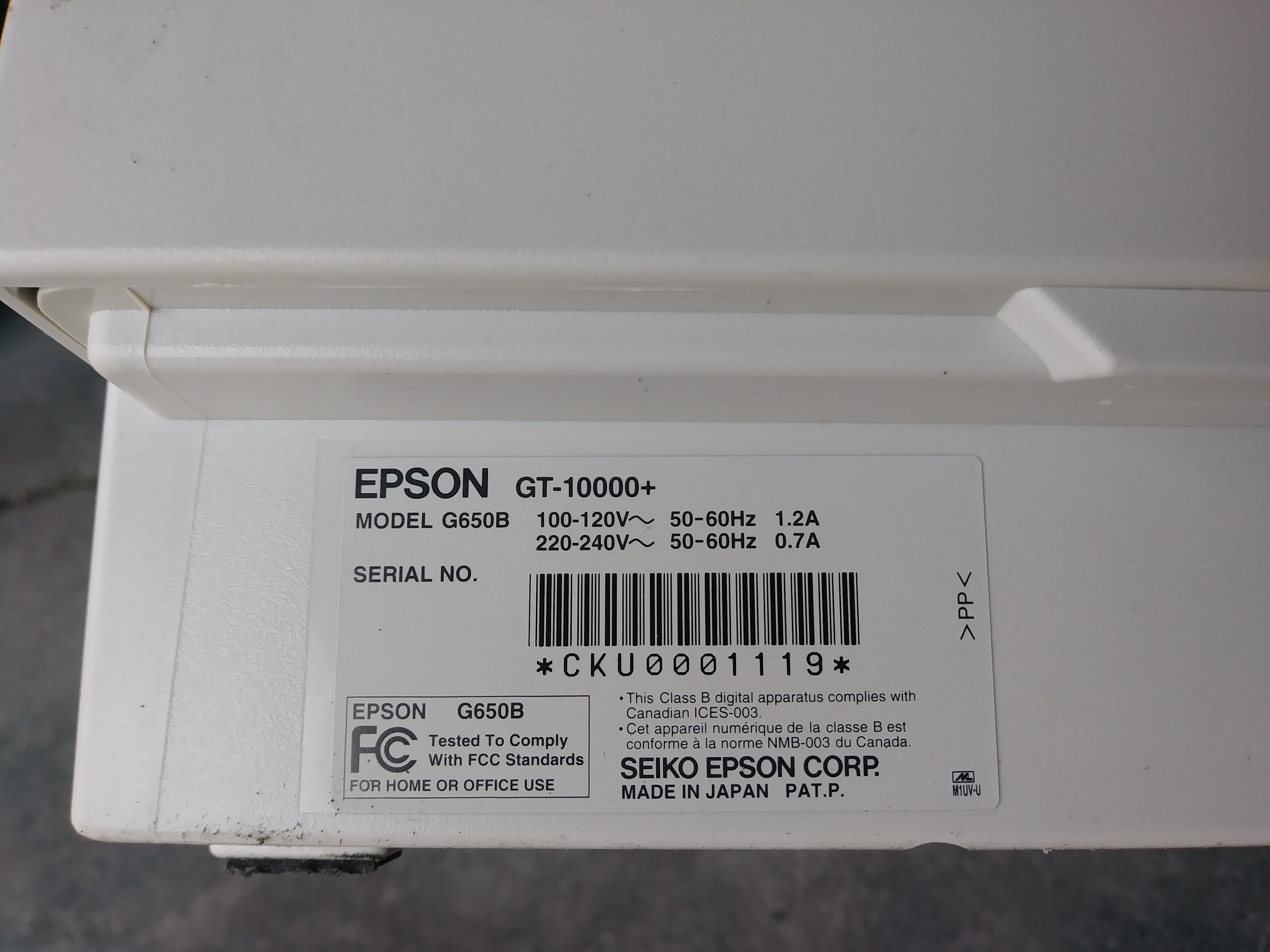 EPSON G650B REMAN