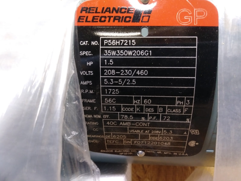 RELIANCE P56H7215 NSMP