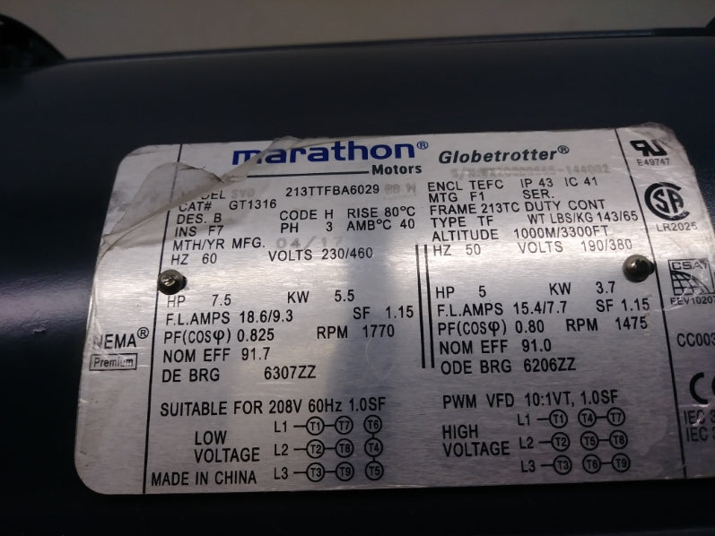 MARATHON GT1316 NSMP