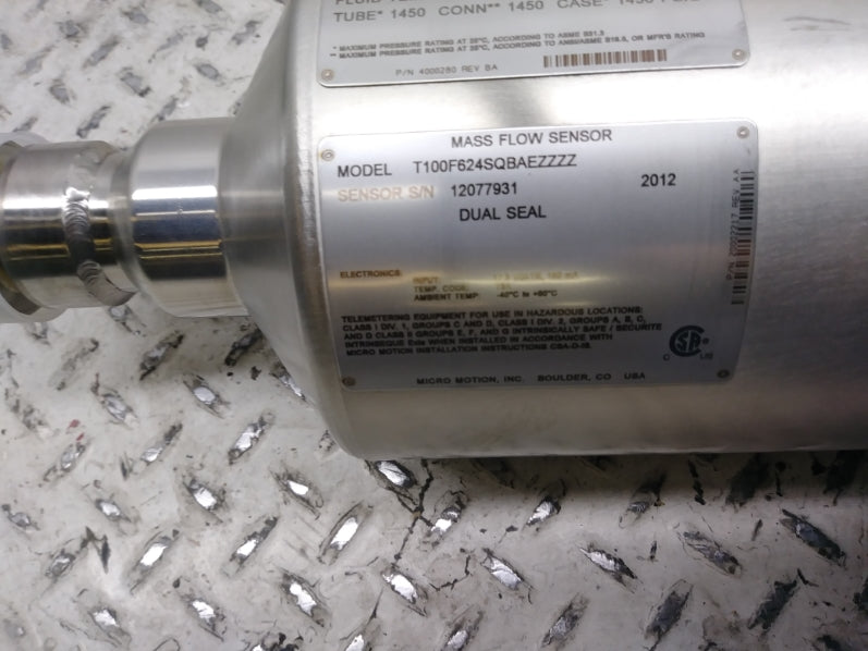 MICROMOTION T100F624SQBAEZZZZ NSNP