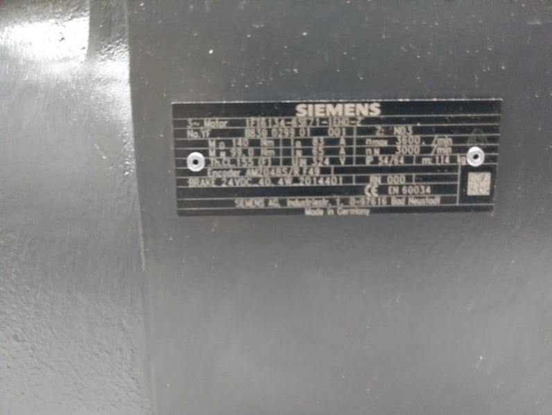 SIEMENS 1FT6134-6SF71-1EH0-Z NSNP