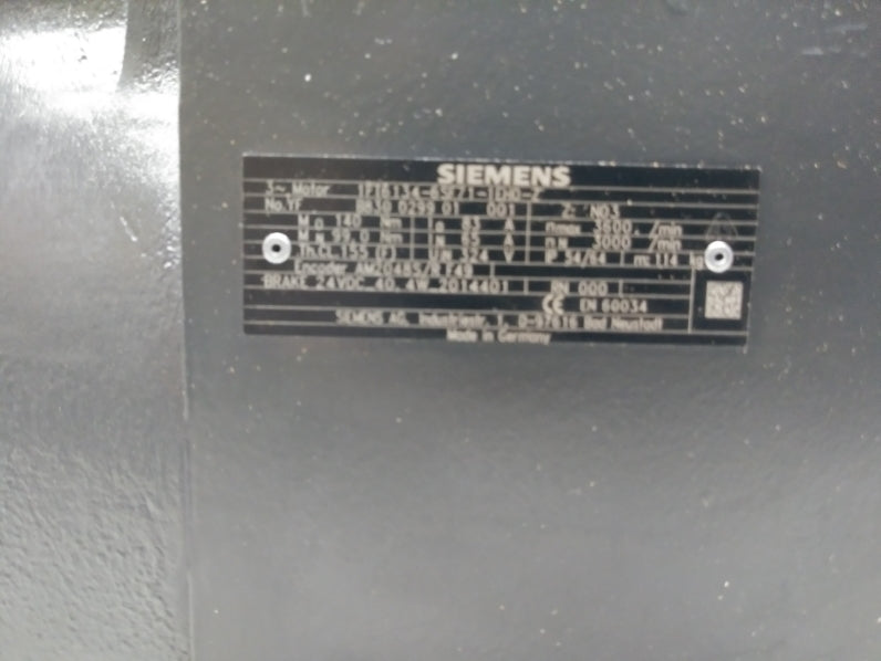 SIEMENS 1FT6134-6SF71-1EH0-Z NSNP