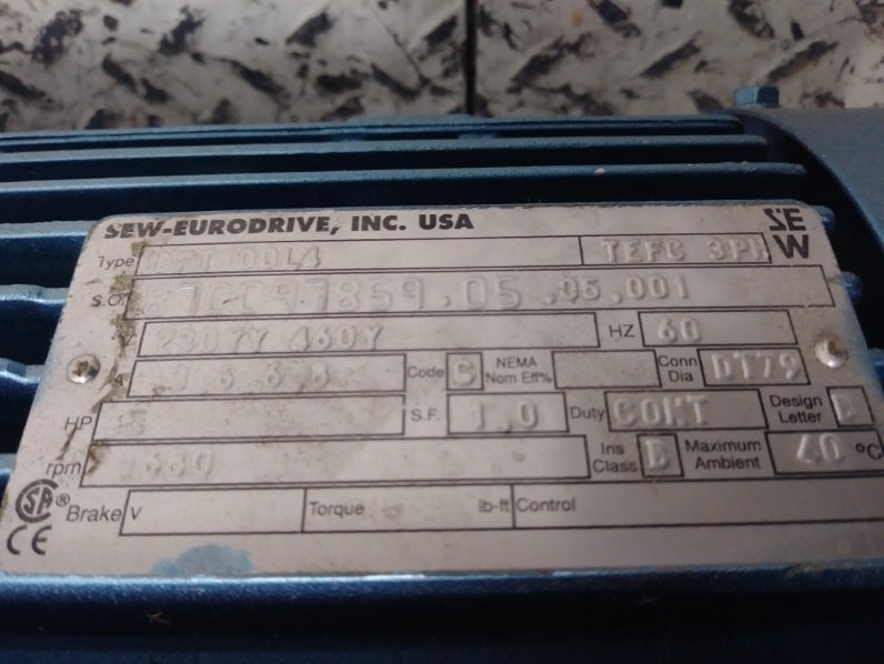 SEW EURODRIVE FAF770T100L4 NSMP
