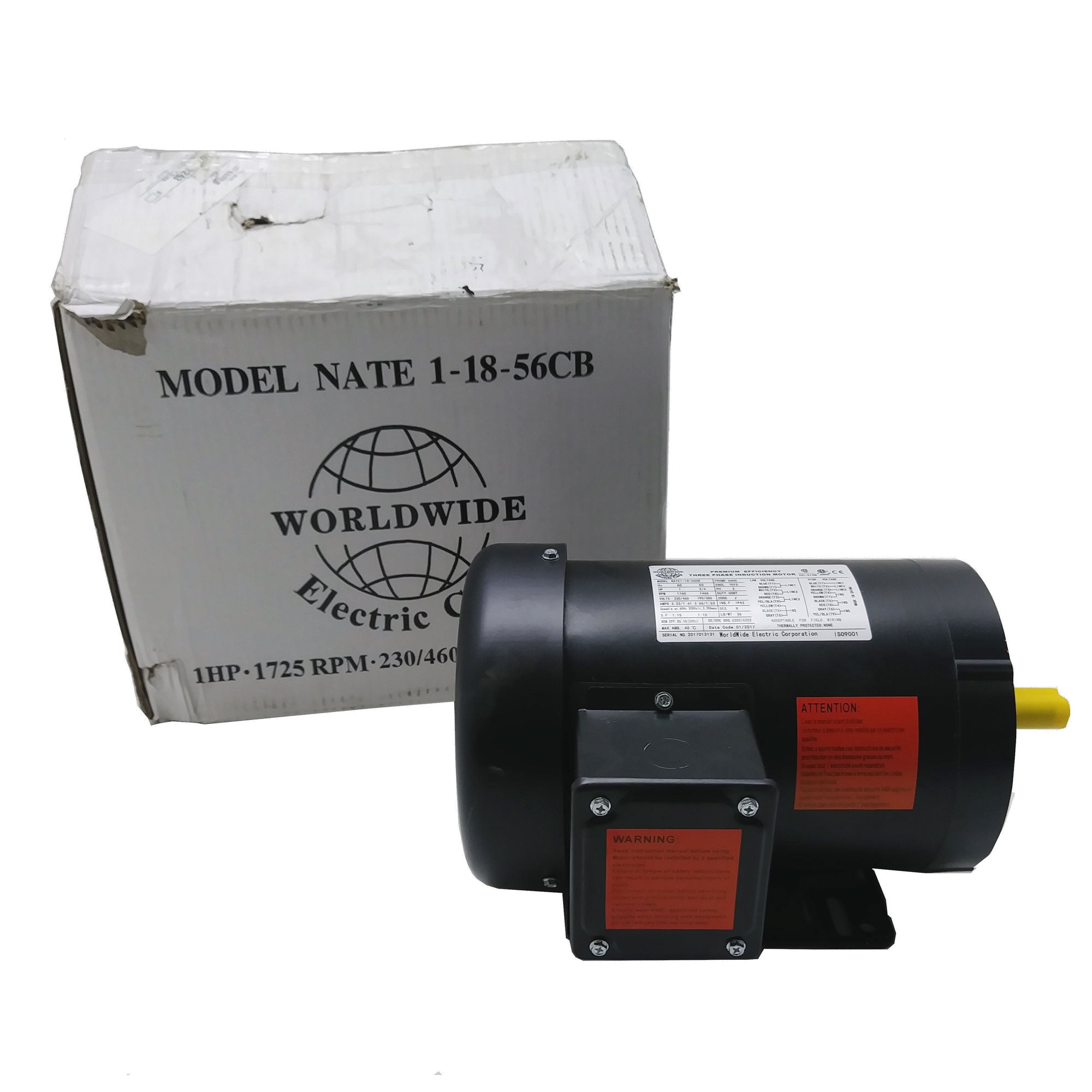 WORLDWIDE ELECTRIC NATE1-18-56CB NSMP