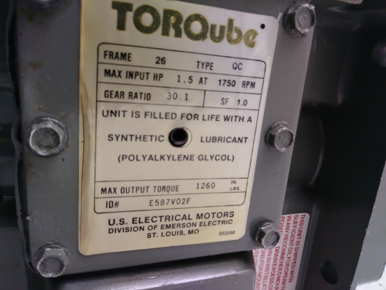 US MOTORS QC26 E587 NSMP